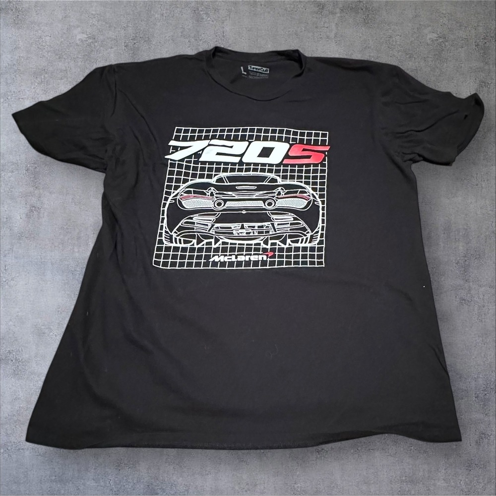 McLaren 720S TunerCult Graphic T‎ Shirt Mens Large Black Car Streetwear